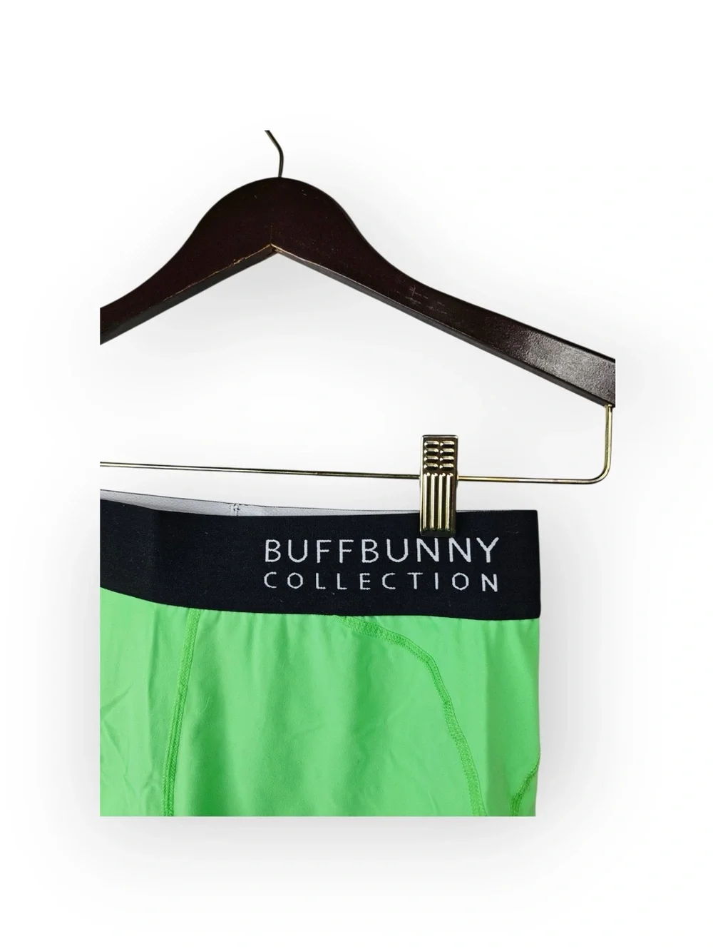 Buffbunny Collection Lime Green Workout Biker Shorts | Size Small